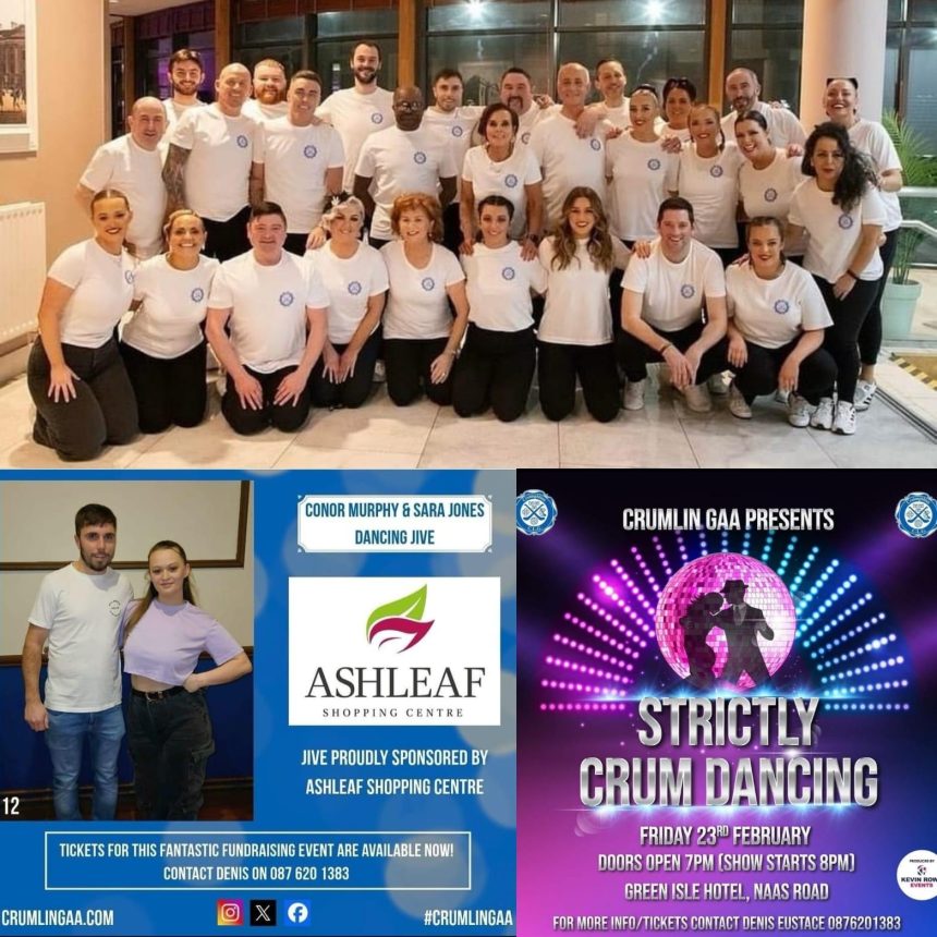 Ashleaf Shopping Centre Sponsors Crumlin GAA’s Strictly Crum Dancing